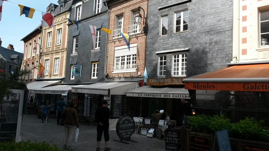 La Petite Fugue Appartement Honfleur Kamer foto